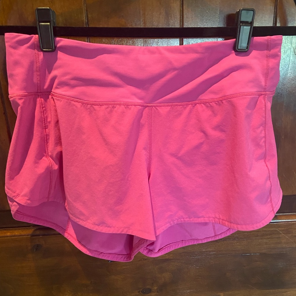 Lululemon Speed shorts, 4”